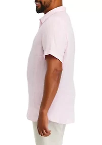 Big & Tall Solid Linen Shirt