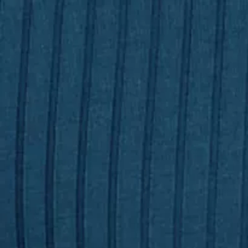 Men's Vertical Ribbed Knit Polo Shirt