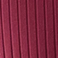 Men's Vertical Ribbed Knit Polo Shirt