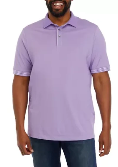Big & Tall Short Sleeve Solid Polo Shirt