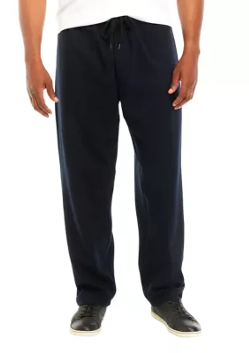 Big & Tall Pinstripe Tapered Pants