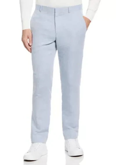 Men's Slim Twill Suit Pants