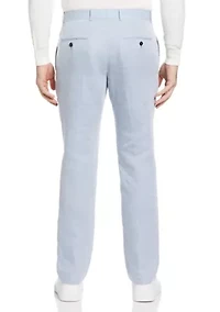 Men's Slim Twill Suit Pants