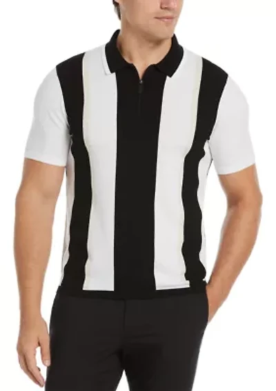 Men's Tech Multi Stripe Polo Shirt