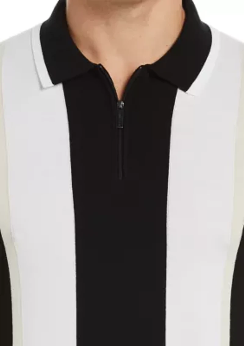 Men's Tech Multi Stripe Polo Shirt