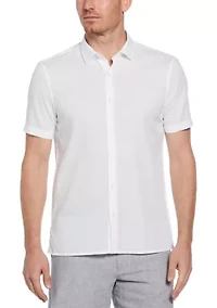 Men's Solid Dobby Shirt