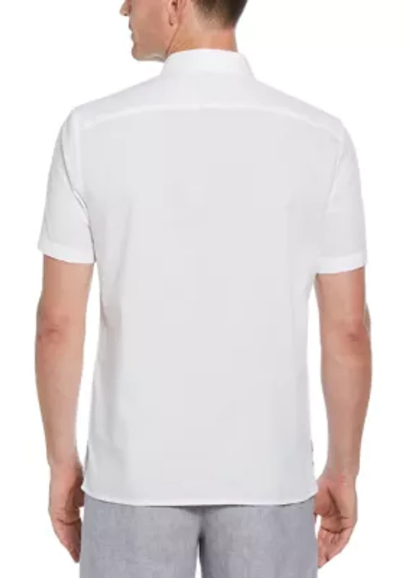 Men's Solid Dobby Shirt