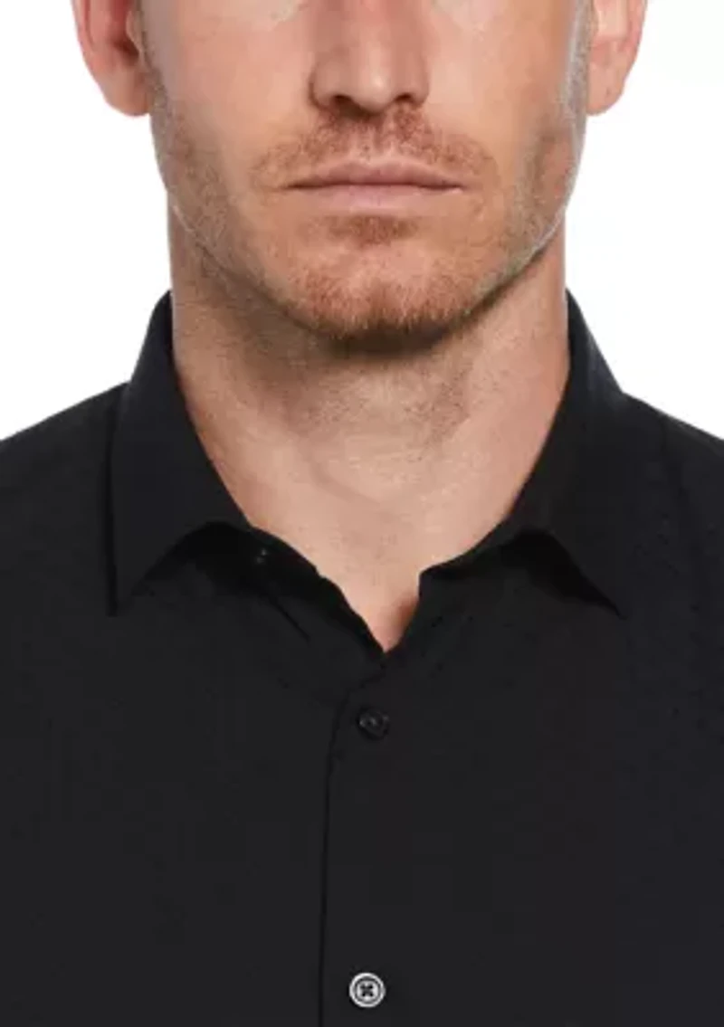 Men's Solid Dobby Shirt