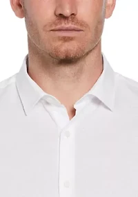 Men's Solid Dobby Shirt