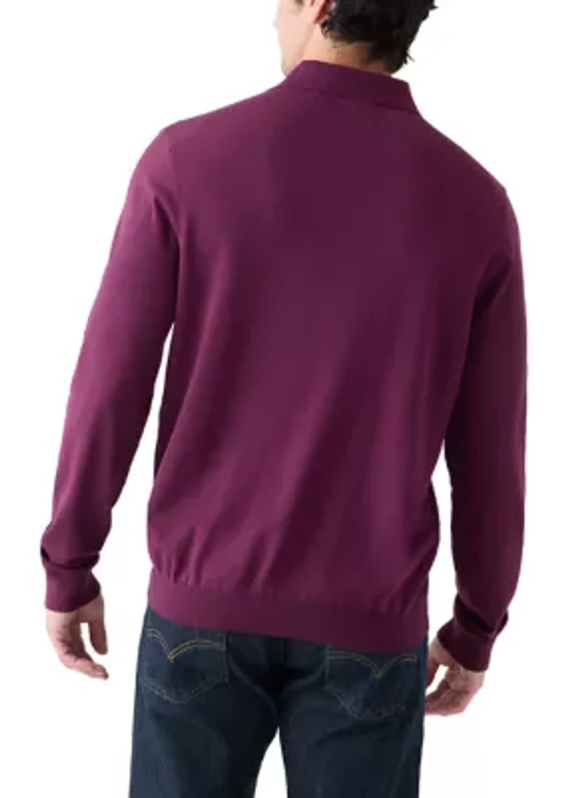 Long Sleeve Tech Polo Shirt