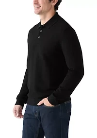 Long Sleeve Tech Polo Shirt