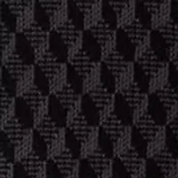 Big & Tall Geometric Jacquard Crew Neck Pullover