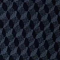 Big & Tall Geometric Jacquard Crew Neck Pullover