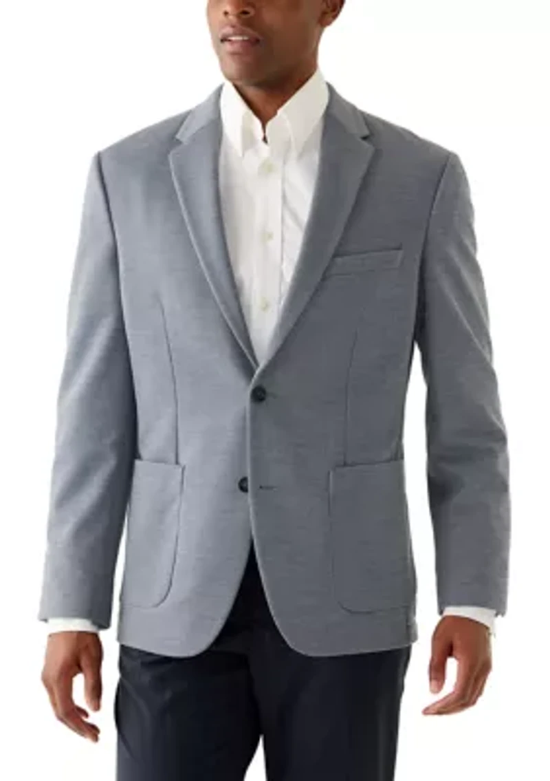 Men's Slim Textured Sport Jacket