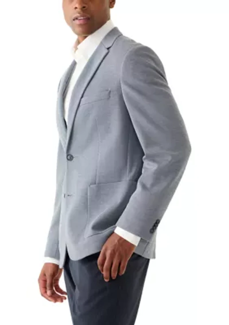 Men's Slim Textured Sport Jacket