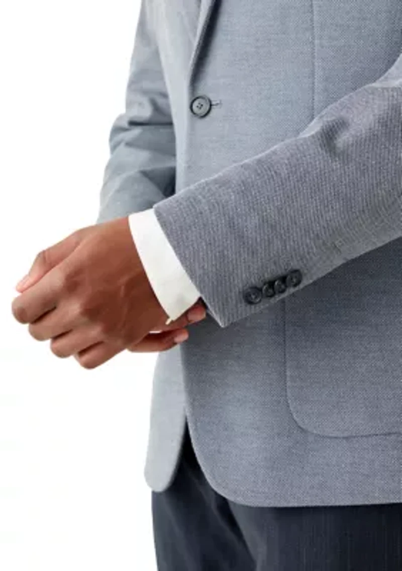 Men's Slim Textured Sport Jacket