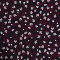 Men's Slim Floral Printed Dress Shirt