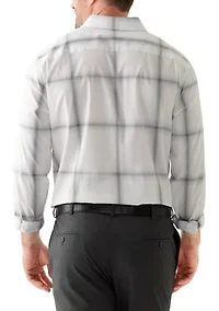 Big & Tall Ombré Plaid Shirt