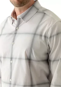 Big & Tall Ombré Plaid Shirt