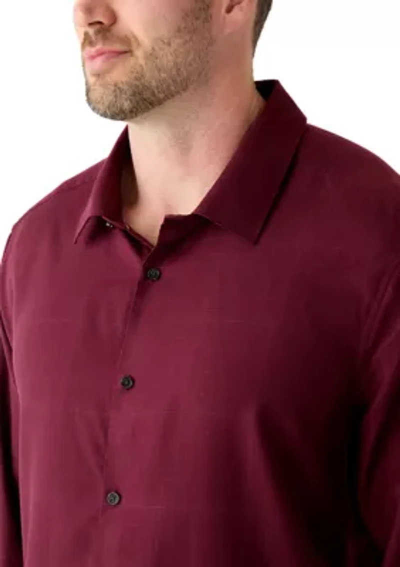 Big & Tall Twill Dress Shirt