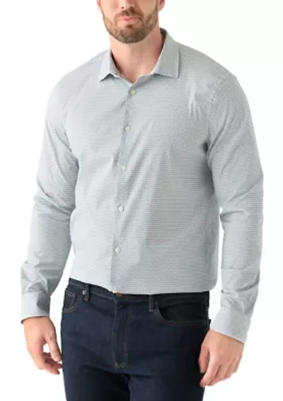 Big & Tall Geometric Printed Shirt