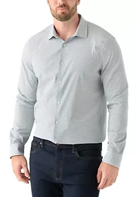 Big & Tall Geometric Printed Shirt