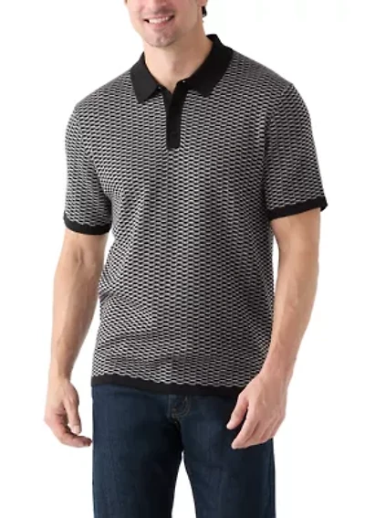 Men's Button Polo Sweater