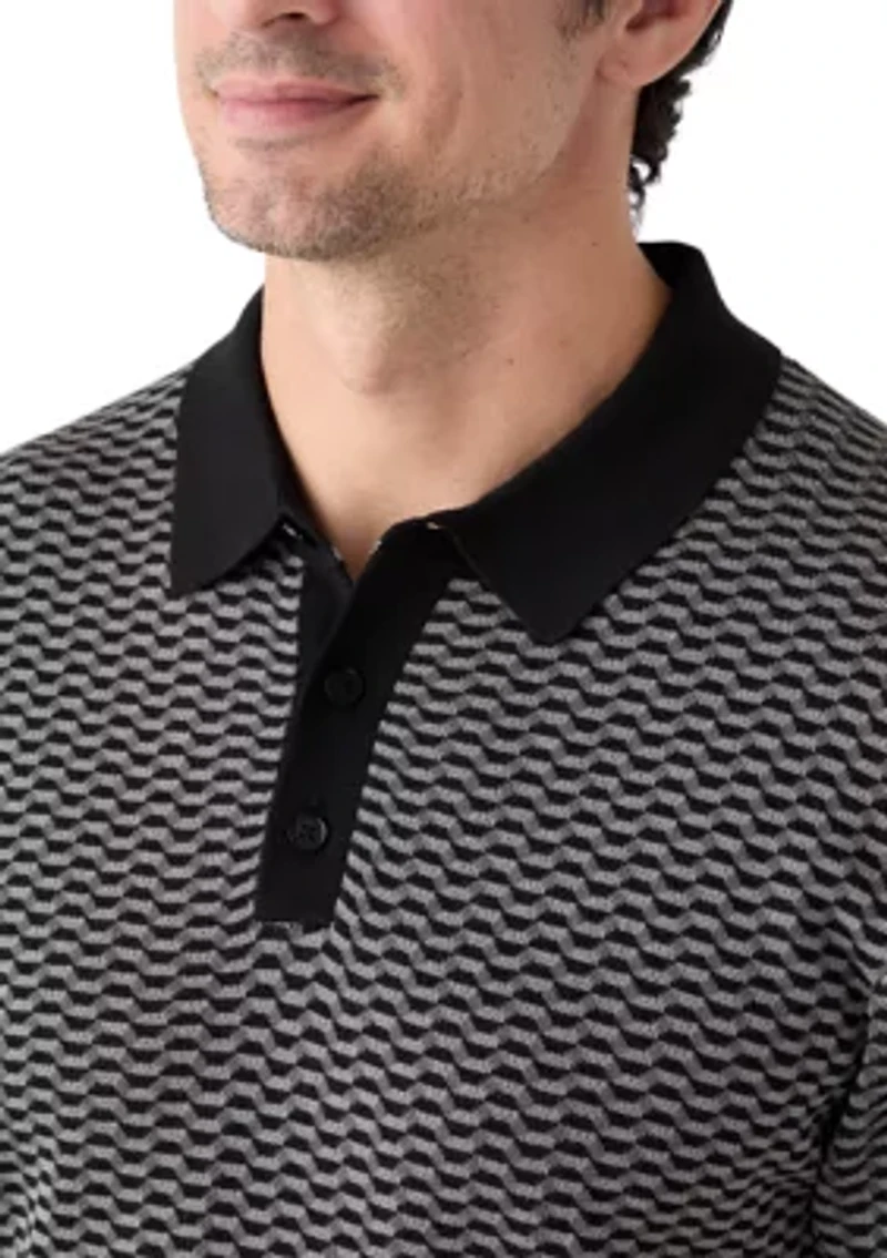 Men's Button Polo Sweater