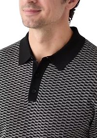 Men's Button Polo Sweater