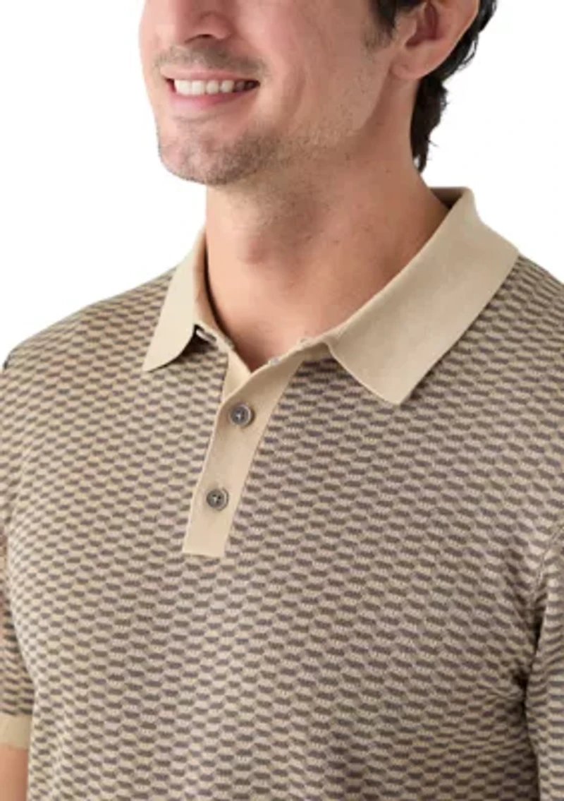 Men's Button Polo Sweater