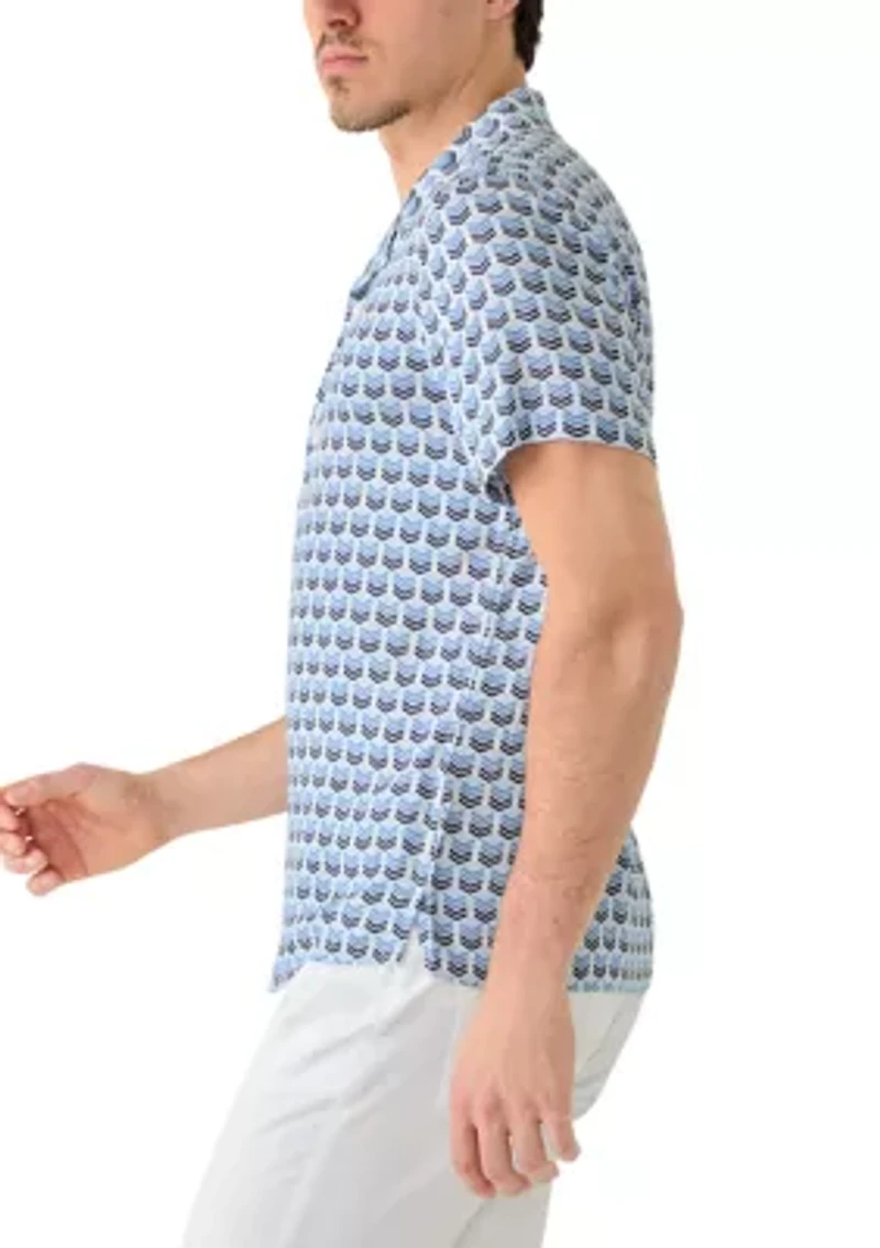 Men's Short Sleeve Woven Shirt