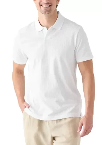 Men's Short Sleeve Seersucker Shirt