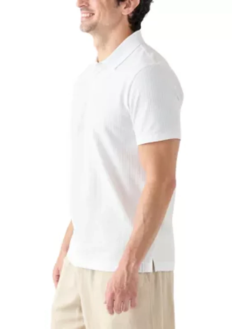 Men's Short Sleeve Seersucker Shirt