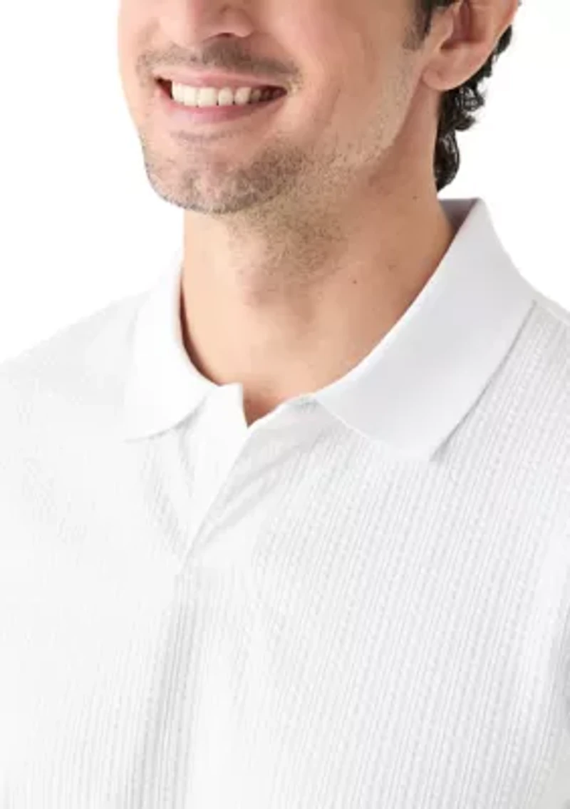Men's Short Sleeve Seersucker Shirt