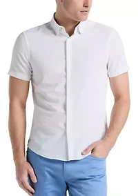 Men's Short Sleeve Woven Shirt