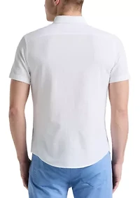 Men's Short Sleeve Woven Shirt