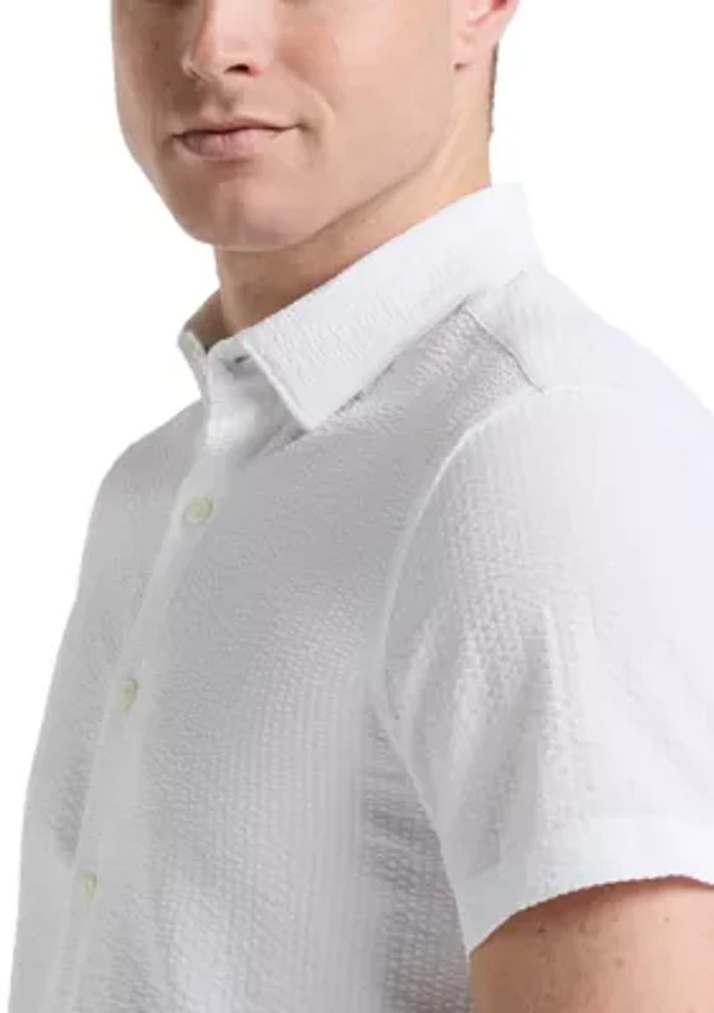 Men's Short Sleeve Woven Shirt