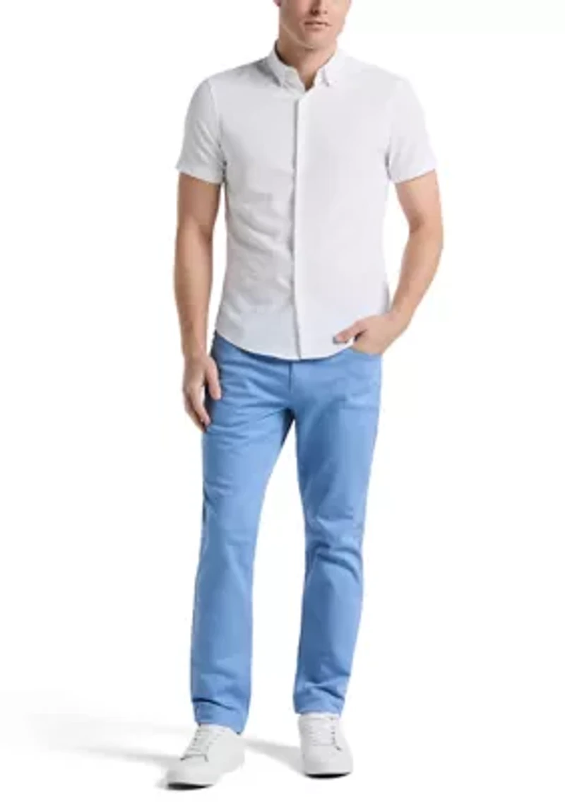 Men's Short Sleeve Woven Shirt