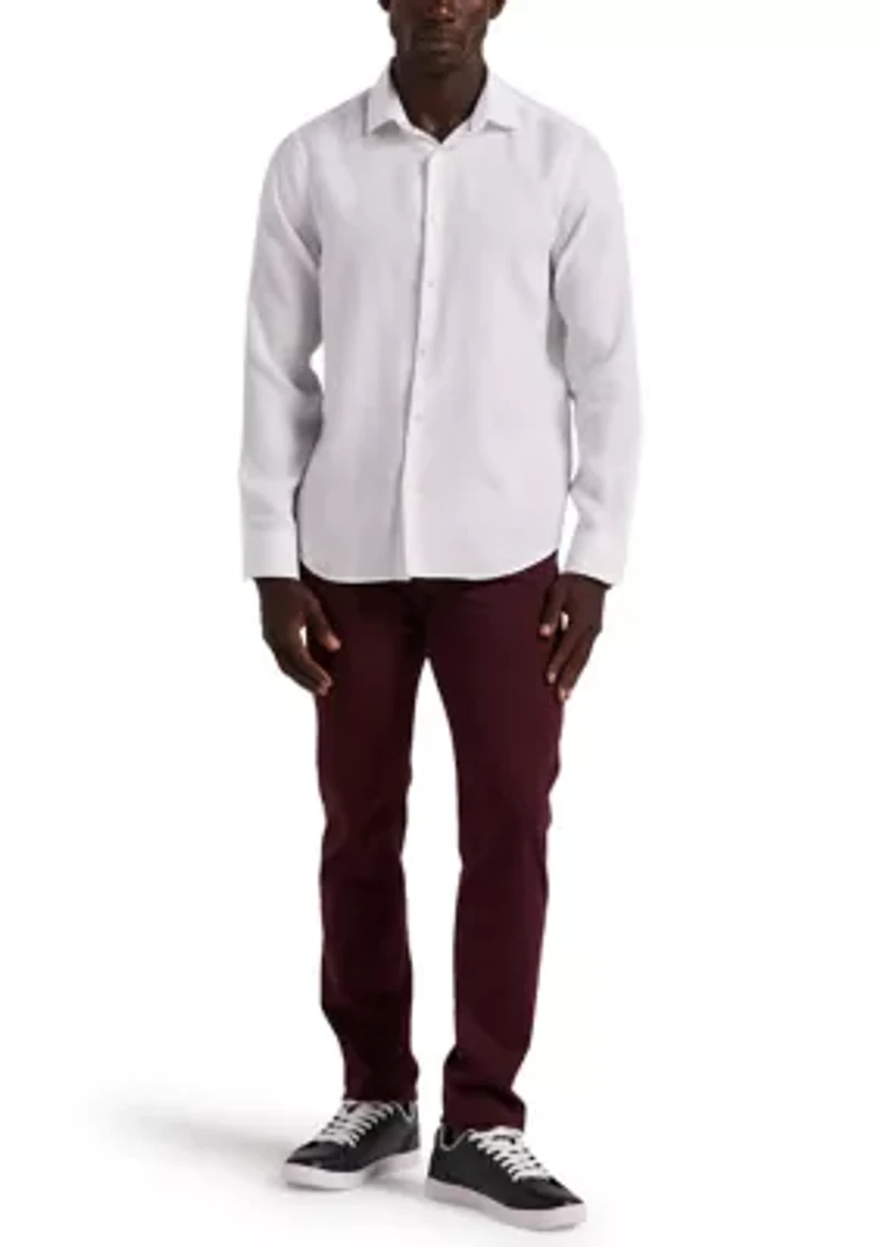 Men's Long Sleeve Linen Shirt