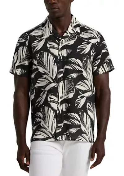Men's Short Sleeve Leaf