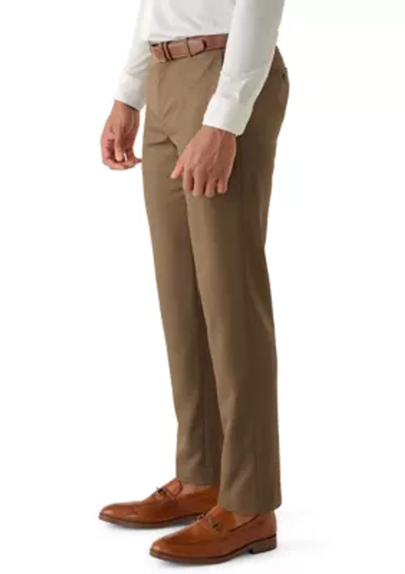 Men's Plaid Patterned Performance Pants