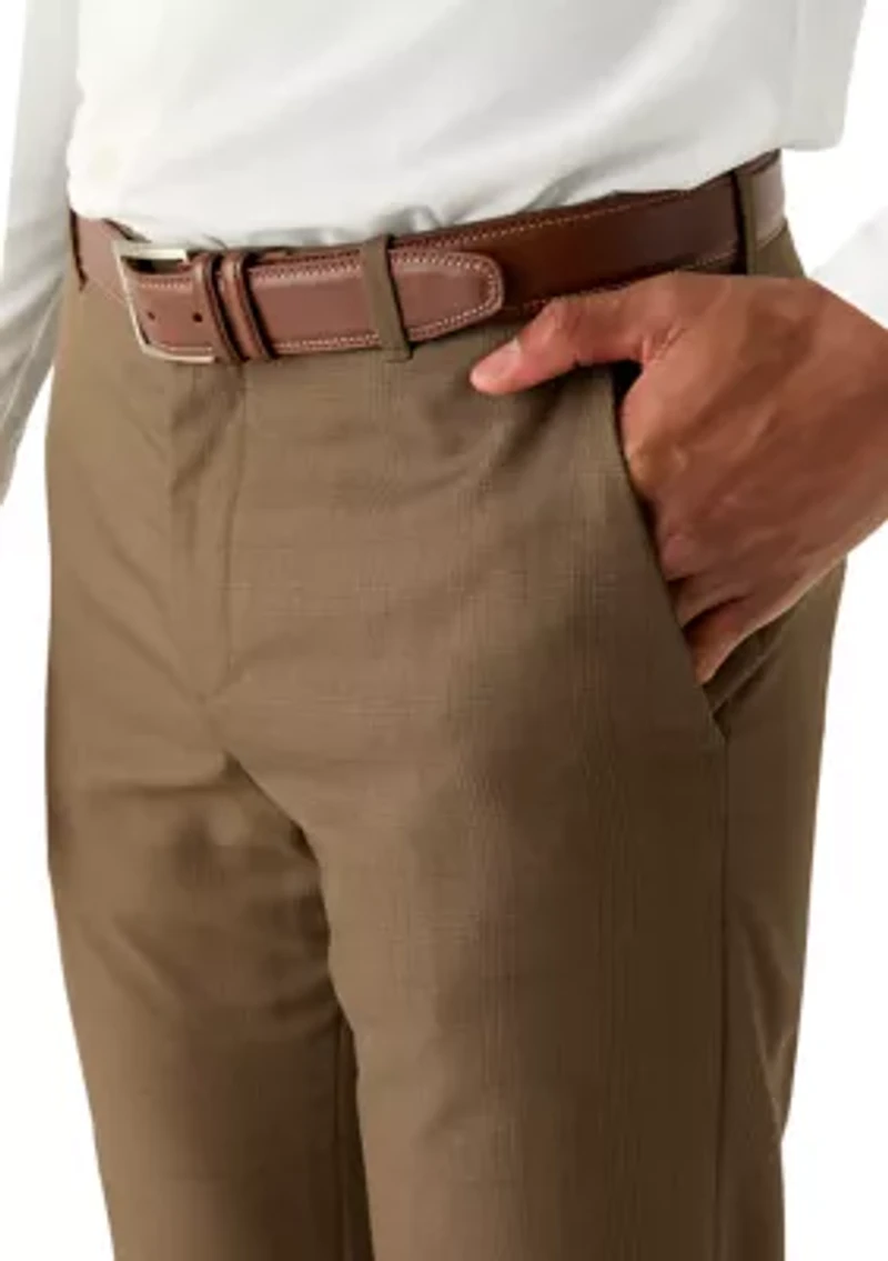 Men's Plaid Patterned Performance Pants