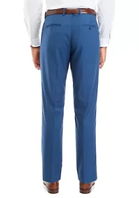 Men's Slim Fit Stretch Active Waistband Dress Pants