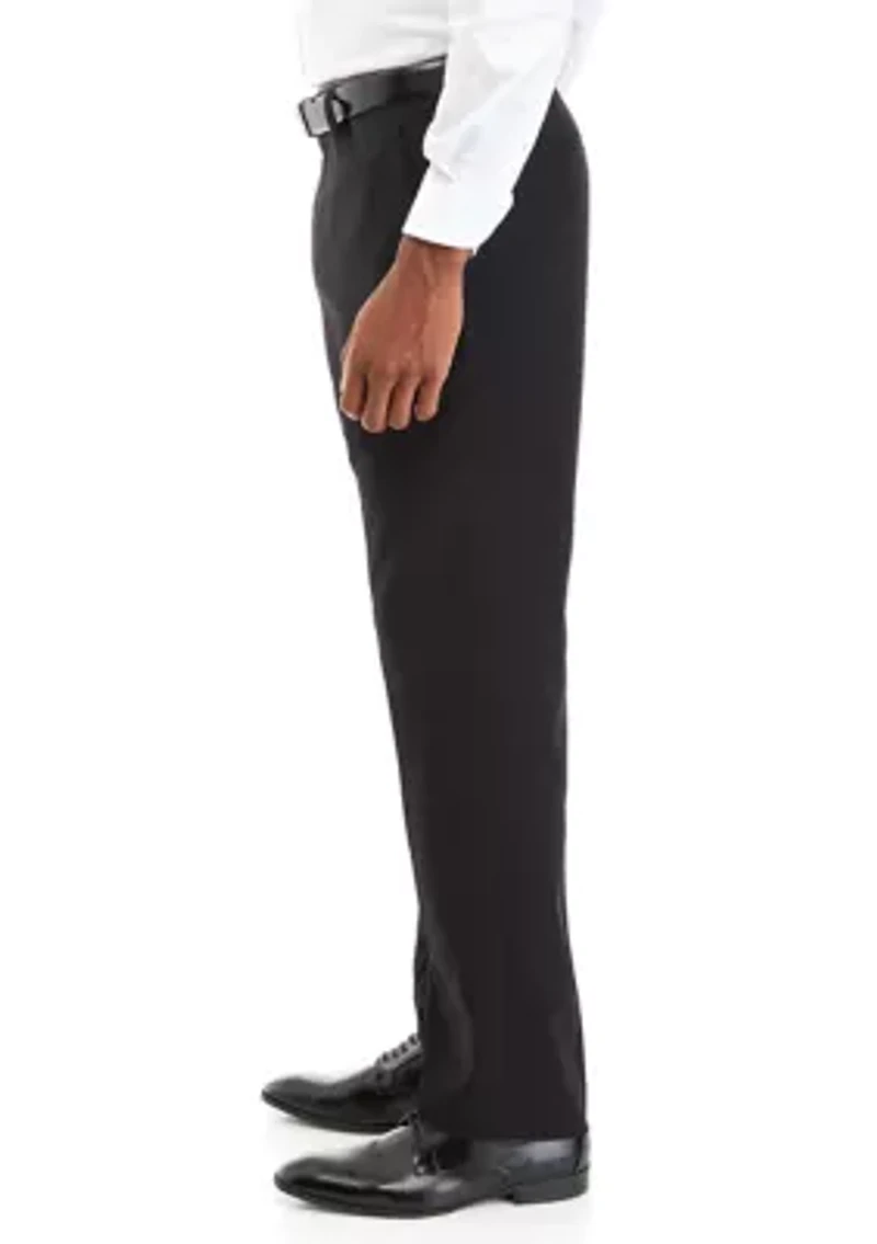 Men's Slim Fit Stretch Active Waistband Dress Pants