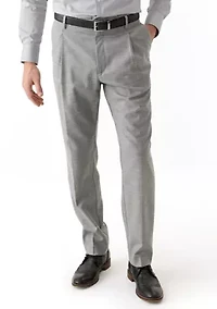 Single Pleat Slim Fit Pants