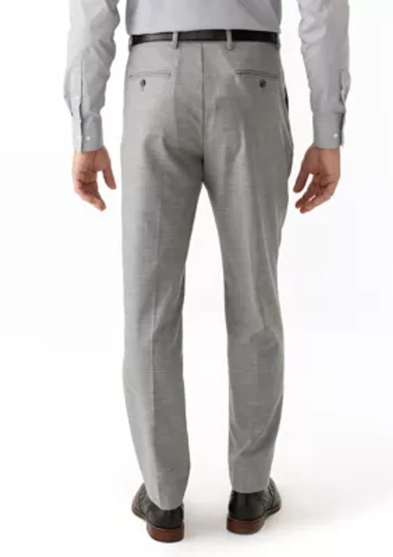 Single Pleat Slim Fit Pants