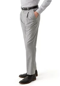 Single Pleat Slim Fit Pants