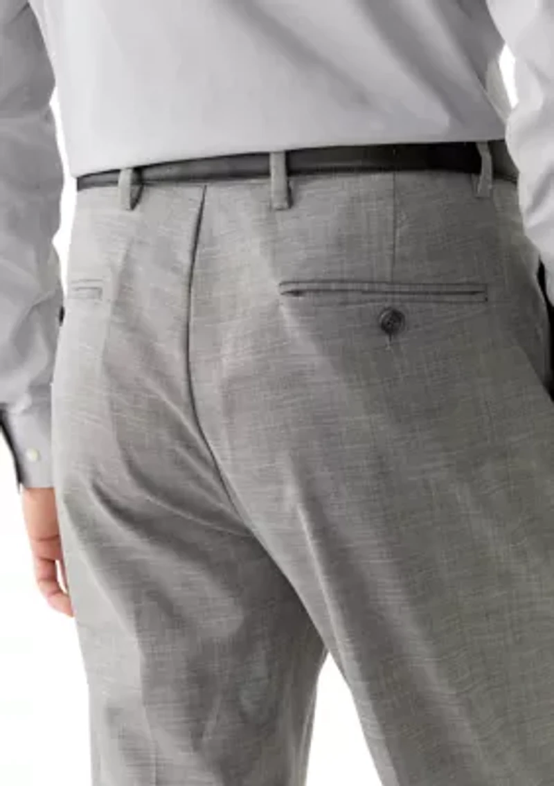 Single Pleat Slim Fit Pants