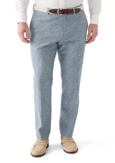 Men's Modern Fit Linen Pants