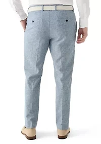 Men's Modern Fit Linen Pants